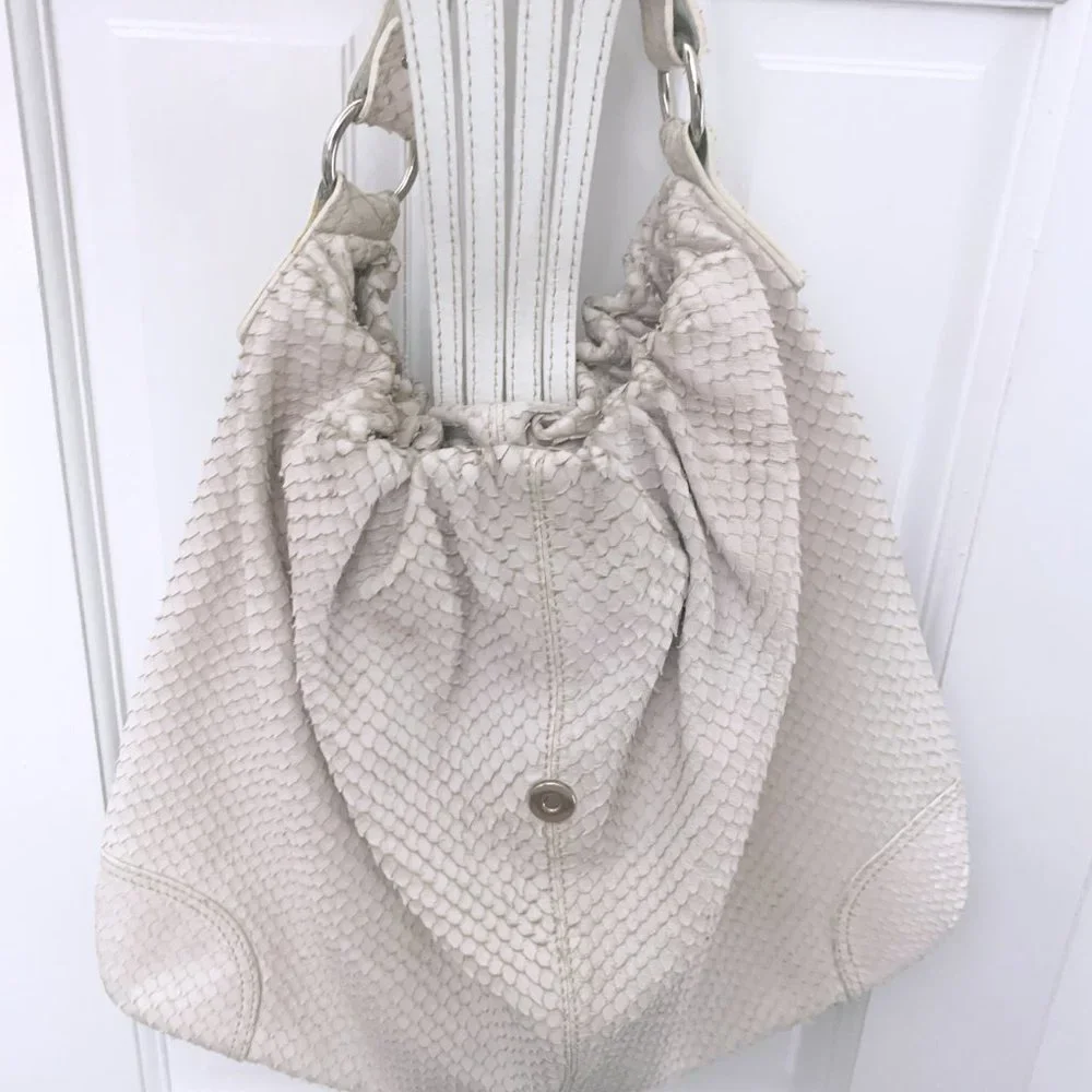 Emporio Armani Leather Hobo Bag